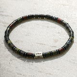 Pulseira Jaspe Sangue de Dragão (4mm)