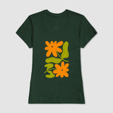 Camiseta Orange Bloom