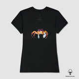 Camiseta Nerdy Crab | Algodão Peruano |