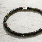 Pulseira Jaspe Sangue de Dragão (4mm)