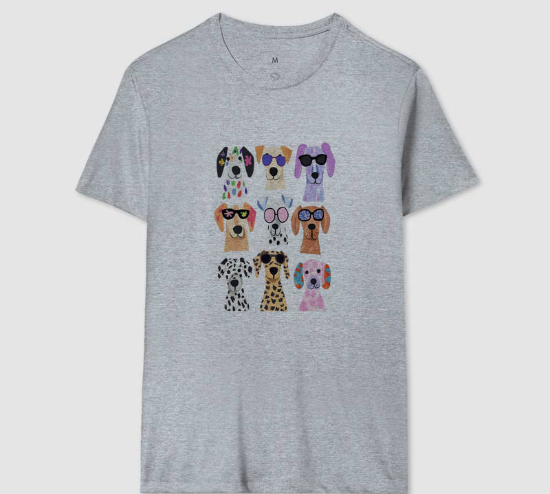 Camiseta Dog Gang Glam