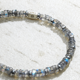 Pulseira Labradorita II (4mm)