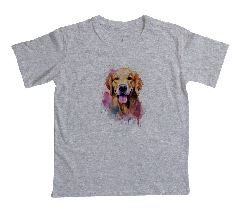 Camiseta Infantil Golden Retriever
