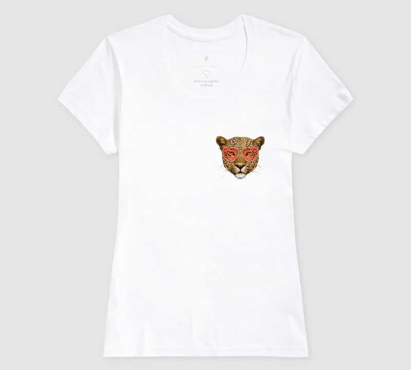 Camiseta Leopardo Con Gafas