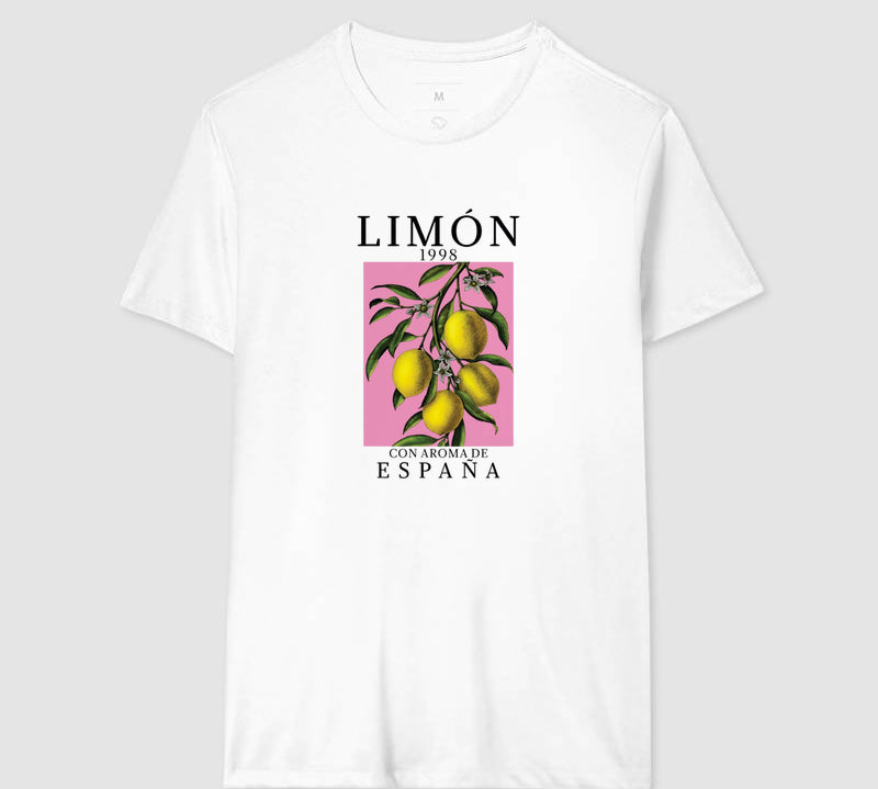 Camiseta Aroma De Limón