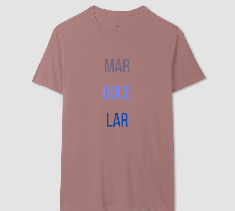 Camiseta Mar Doce Lar