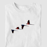 Camiseta Araras Vermelhas