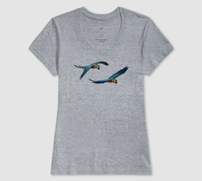 Camiseta Liberdade Arara