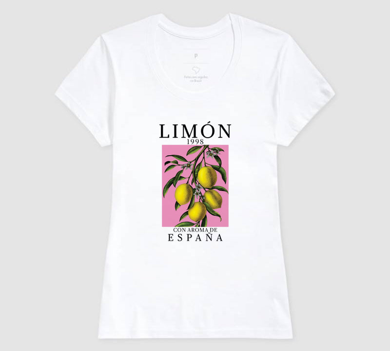 Camiseta Aroma De Limón