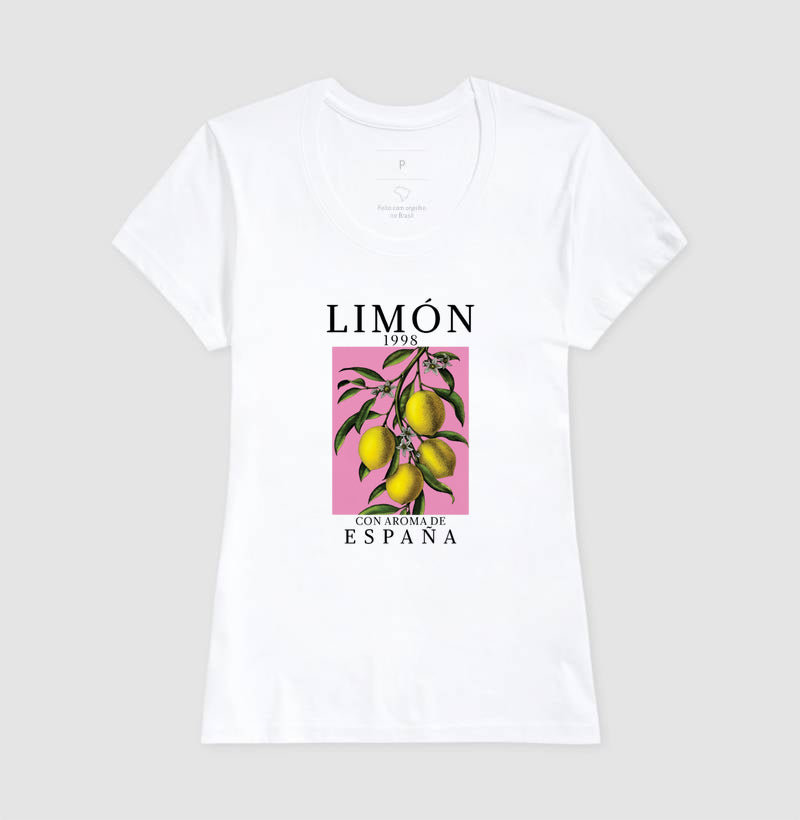 Camiseta Aroma De Limón