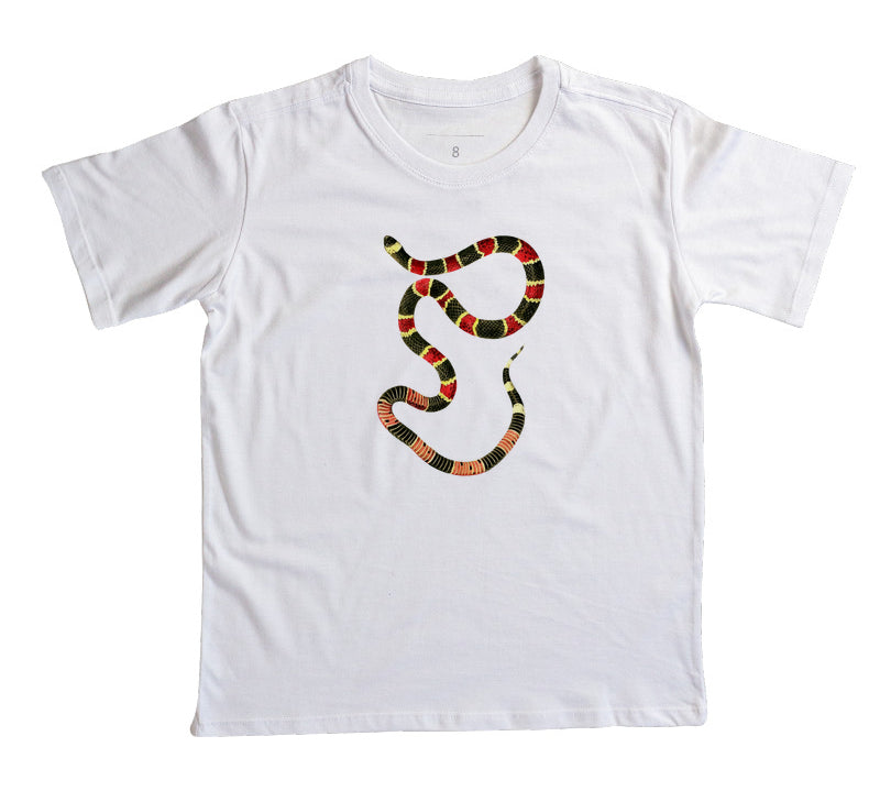 Camiseta Infantil Cobra Coral