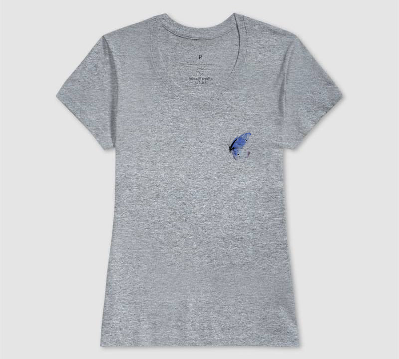 Camiseta Blue Butterfly