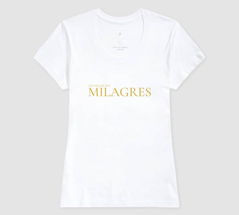 Camiseta Milagres