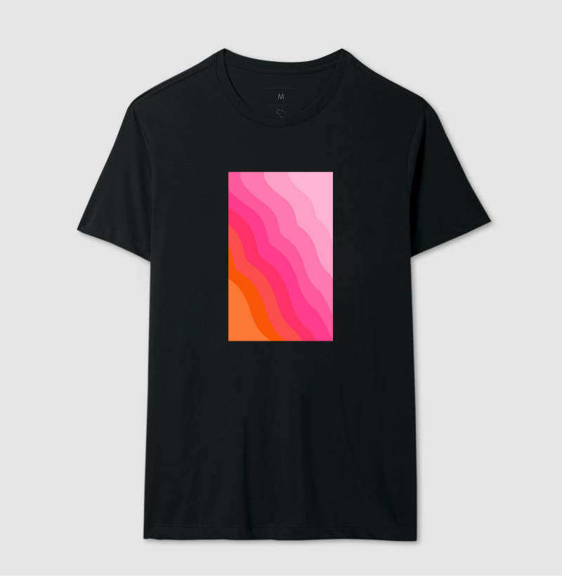 Camiseta Pink Waves