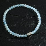 Pulseira Água Marinha (4mm)