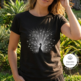 Camiseta Moonlight Peacock | Algodão Peruano |