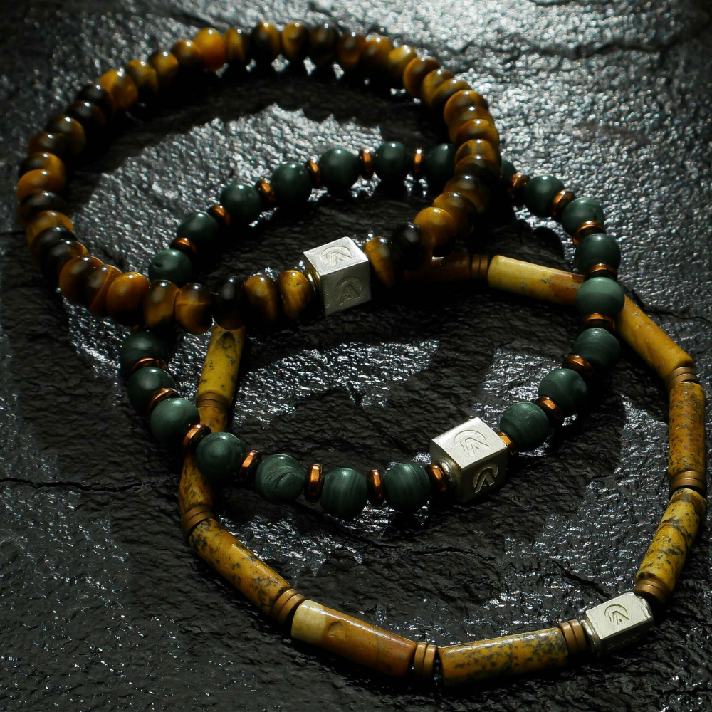 Olho de Tigre Pulseira Masculina