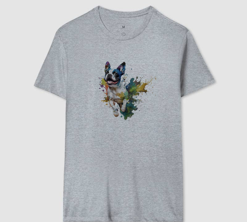 Camiseta Bulldog Francês