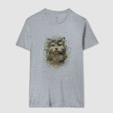 Camiseta Aquarela Gato