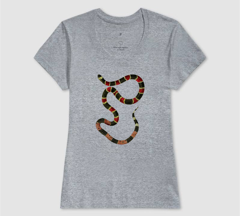 Camiseta Cobra Coral