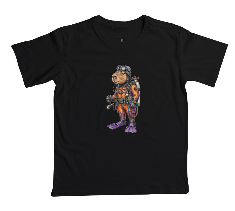 Camiseta Infantil Mergulho