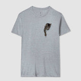 Camiseta Gato Brincando