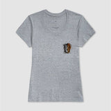 Camiseta Leão Preto e Amarelo