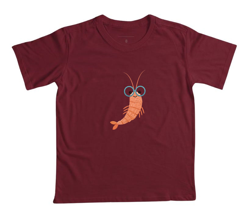 Camiseta Infantil Professor Camarão