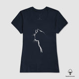 Camiseta Luar Felino | Algodão Peruano |