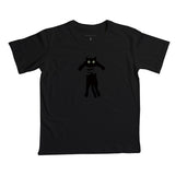 Camiseta Infantil Gato No Colo