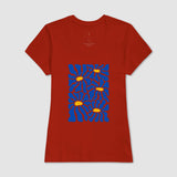 Camiseta Primavera Azul
