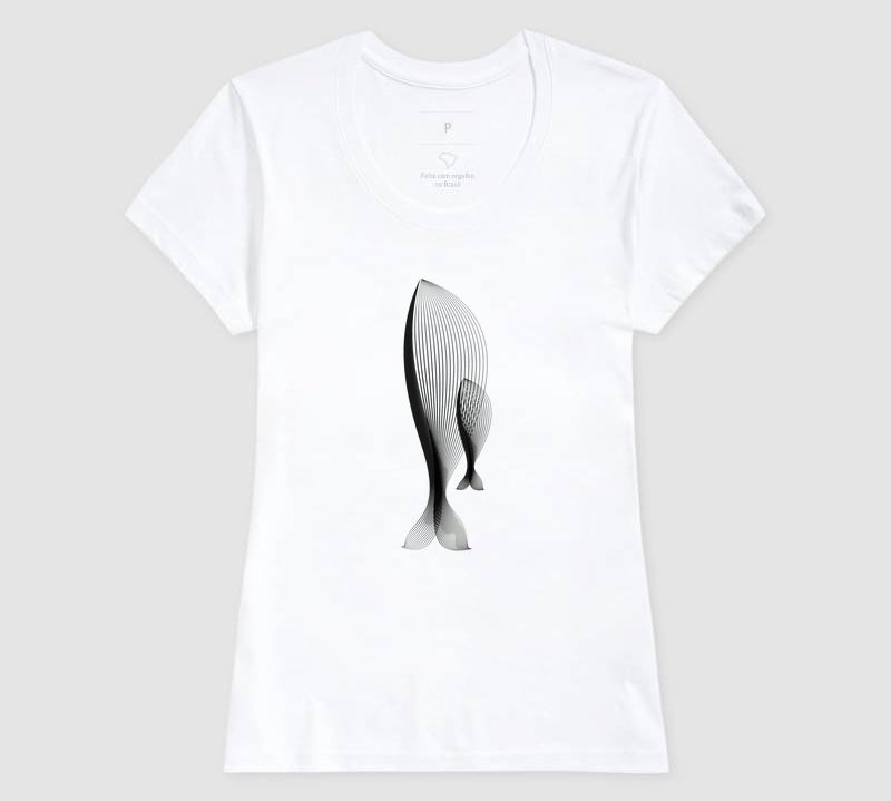 Camiseta Baleia