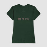 Camiseta Pés Na Areia