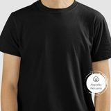 Camiseta Básica Algodão Peruano Preta