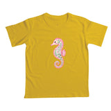 Camiseta Infantil Jardim Marinho