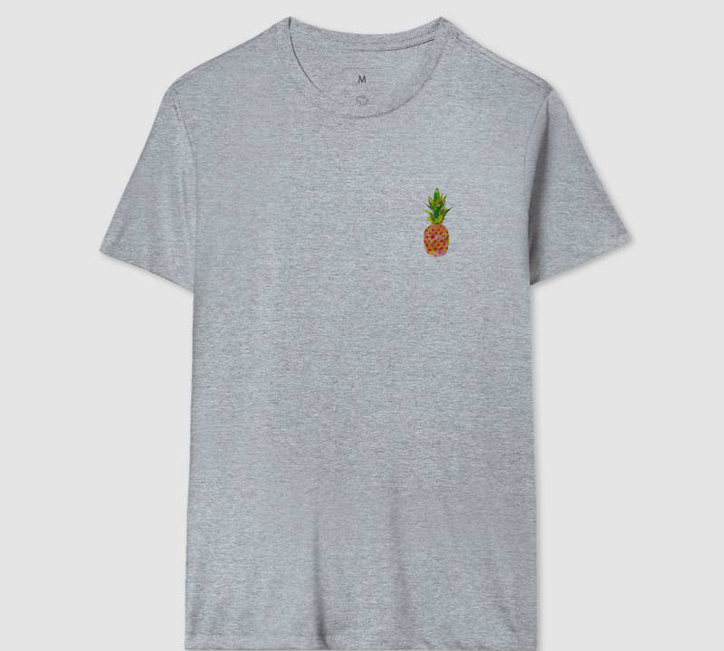 Camiseta Sabor Abacaxi