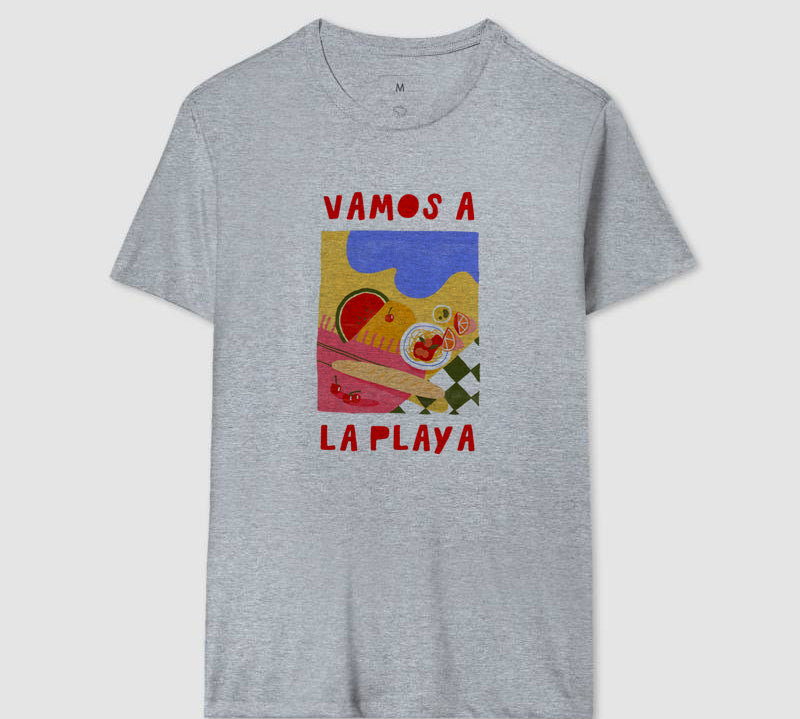 Camiseta Vamos A La Playa