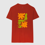 Camiseta Orange Bloom