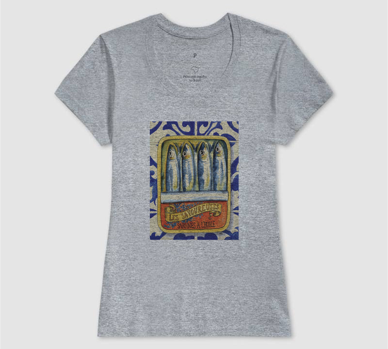 Camiseta Sardines à L'Huile