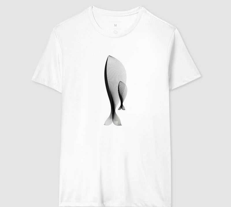 Camiseta Baleia
