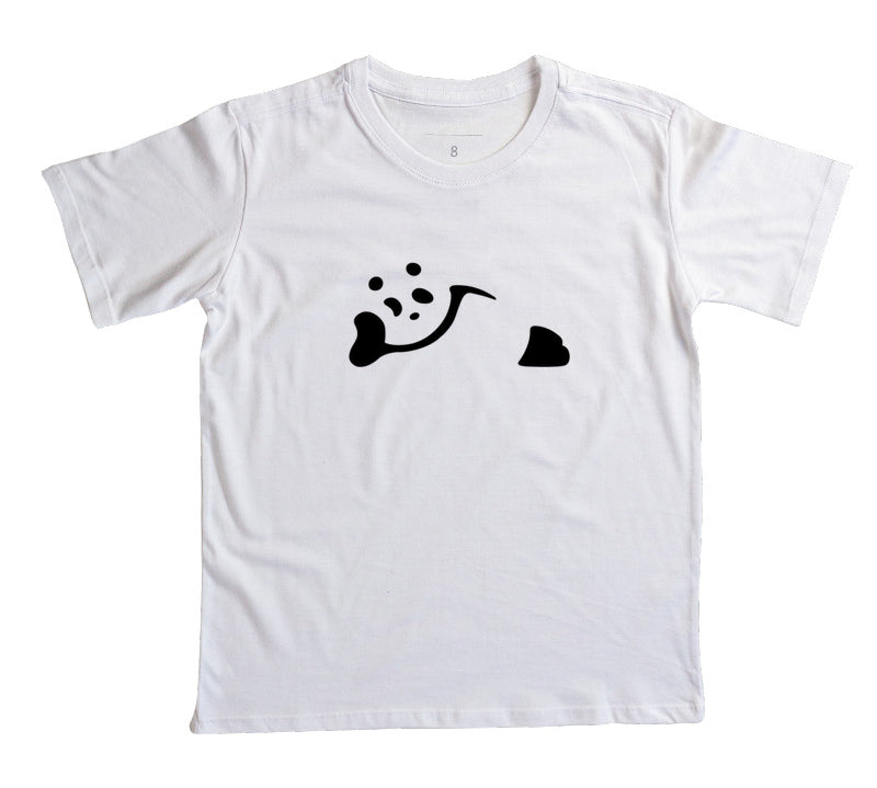 Camiseta Infantil Relaxa, Respira, Repete