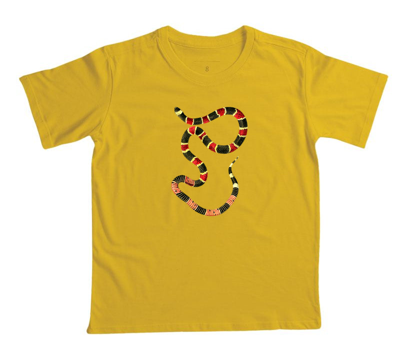 Camiseta Infantil Cobra Coral
