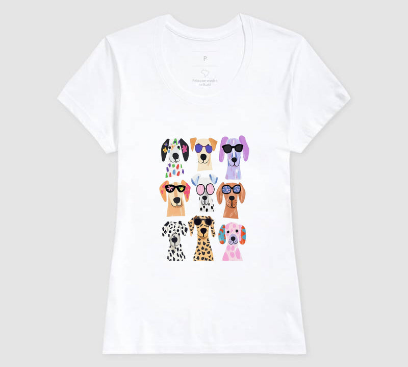 Camiseta Dog Gang Glam