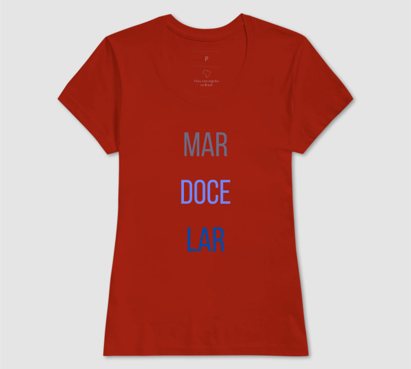Camiseta Mar Doce Lar