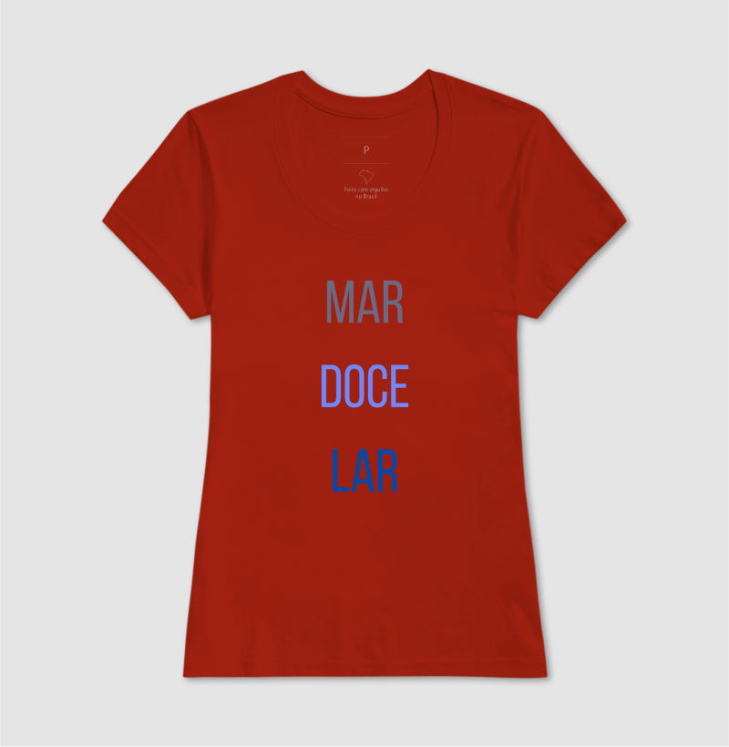 Camiseta Mar Doce Lar