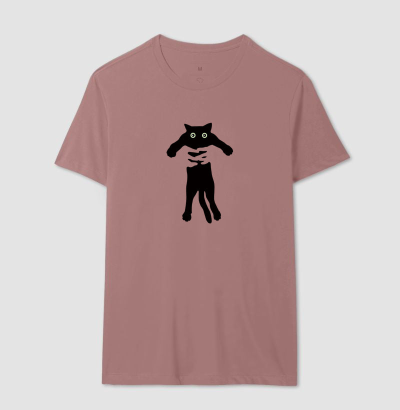 Camiseta Gato No Colo