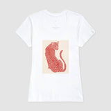 Camiseta Leopardo Rosa
