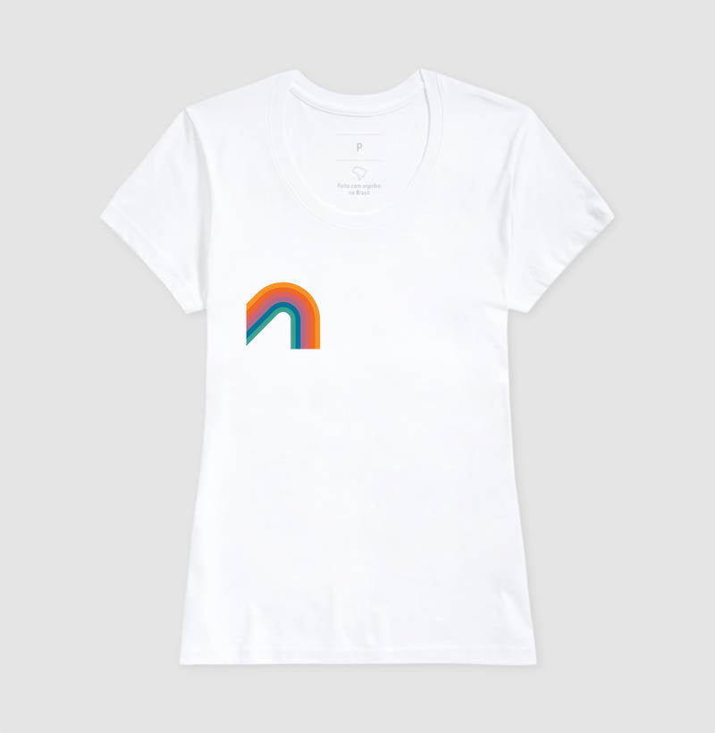 Camiseta Além do Arco-Íris