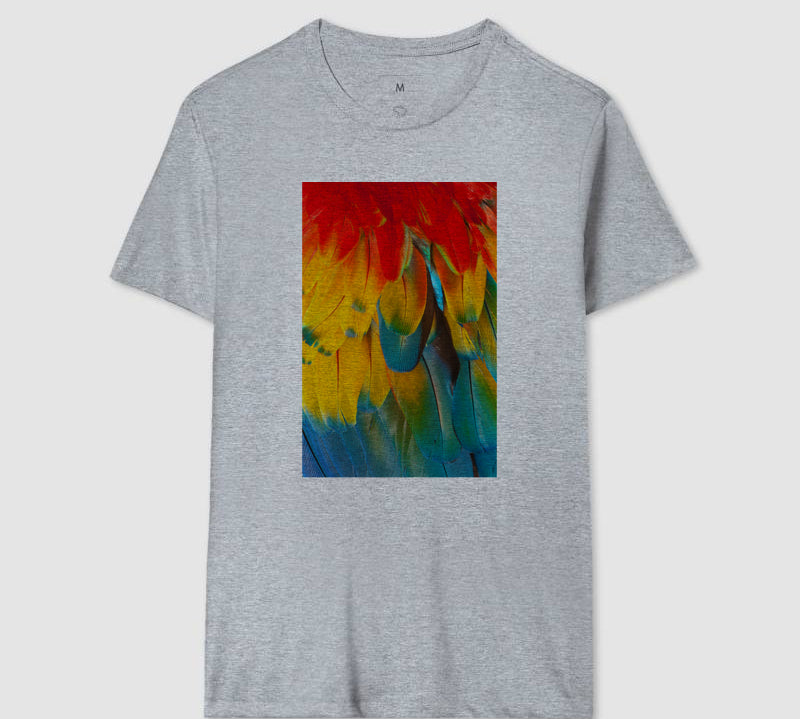 Camiseta Penas de Arara