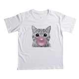 Camiseta Infantil Bubble Kitty